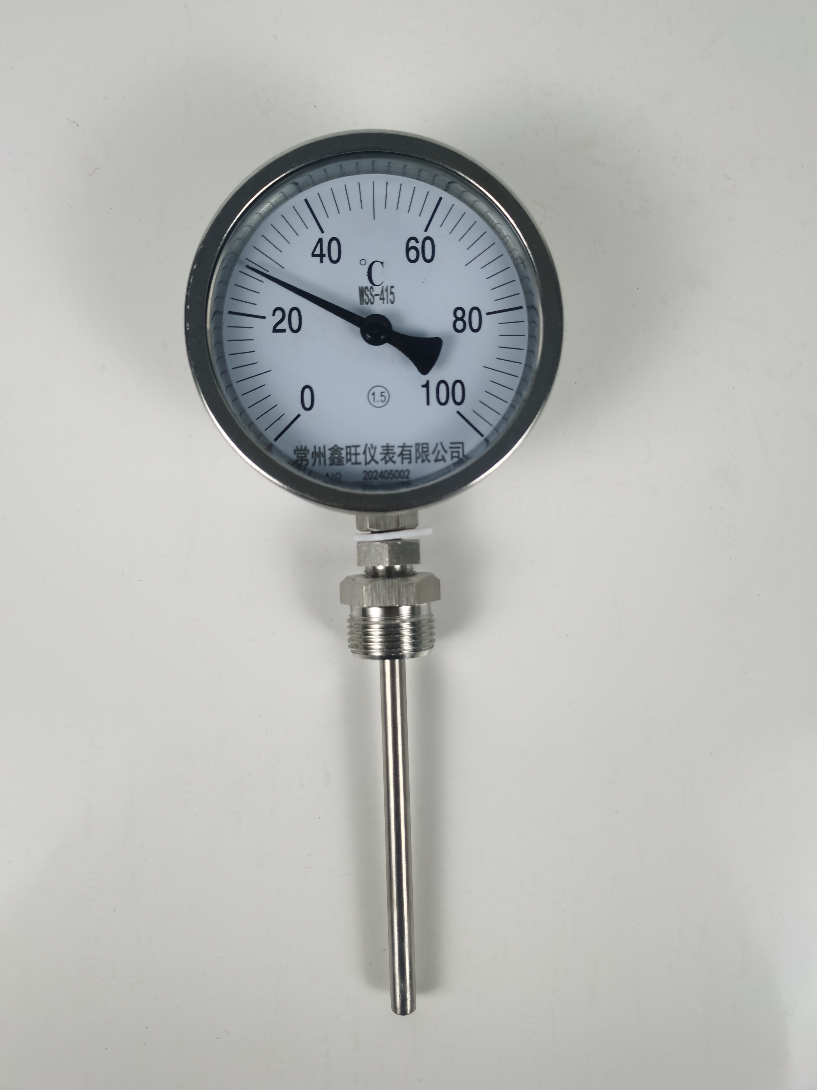 WSS-414径向型双金属温度计...