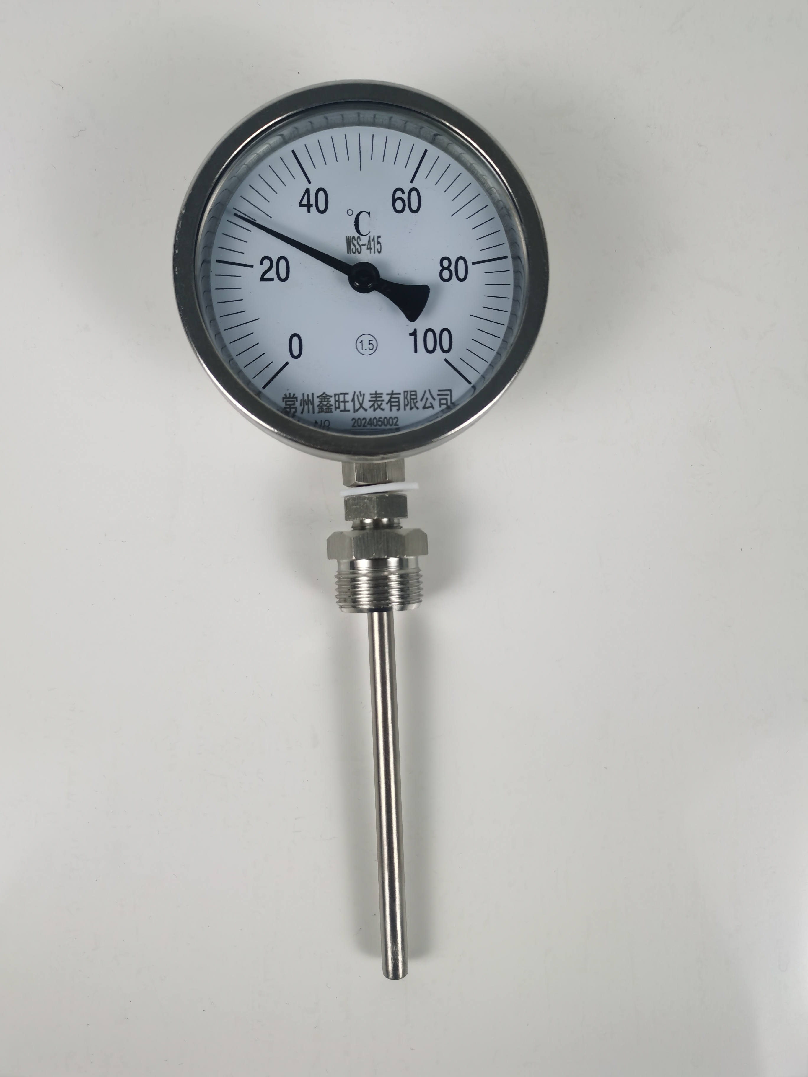 WSS-414径向型双金属温度计